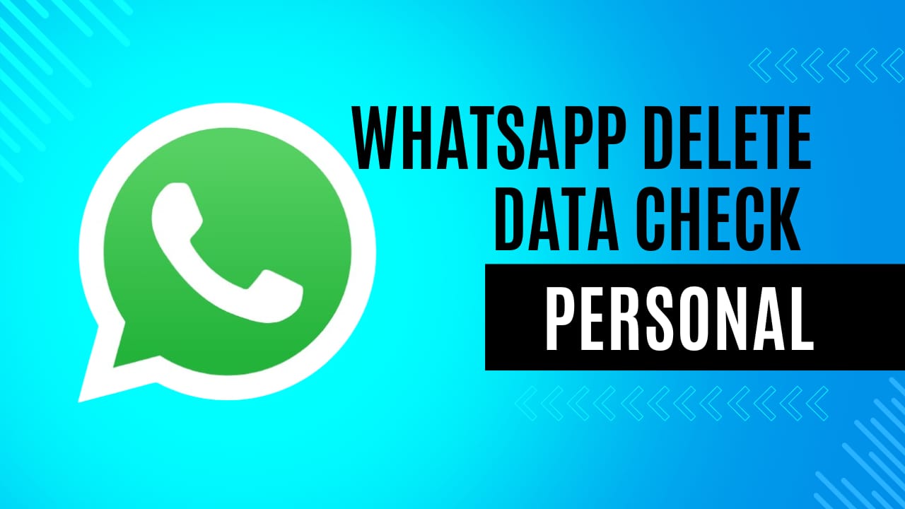 WhatsApp Delete Data Check - WAMR